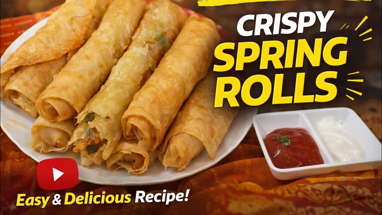 Ramzan Day 🌙: 24 vlog | Crispy Spring Roll IFTAAR recipe | Sehri to IFTAAR Routine | Ramadan vibes ✨
