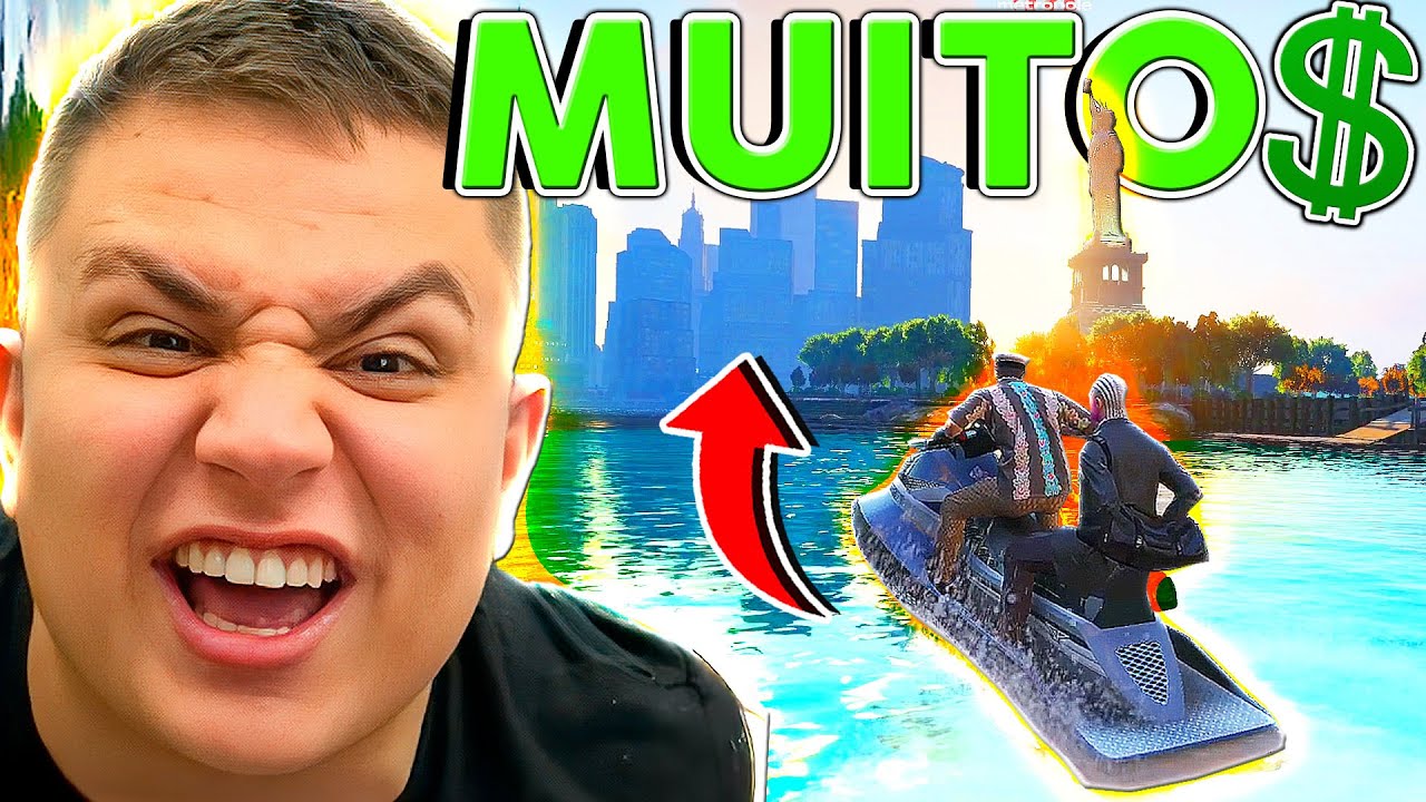 FIQUEI RICO na CIDADE PROIBIDA! GTA RP (Paulinho o LOKO)