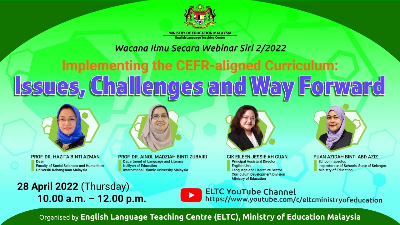 Siri 2 &ldquo;Implementing the CEFR-aligned Curriculum: Issues, Challenges and Way Forward&rdquo;