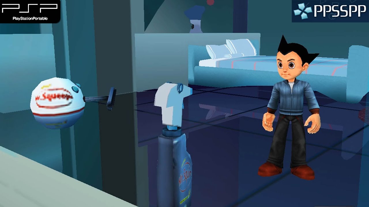 Astro Boy: The Video Game — игровой процесс PSP 1080p (PPSSPP)