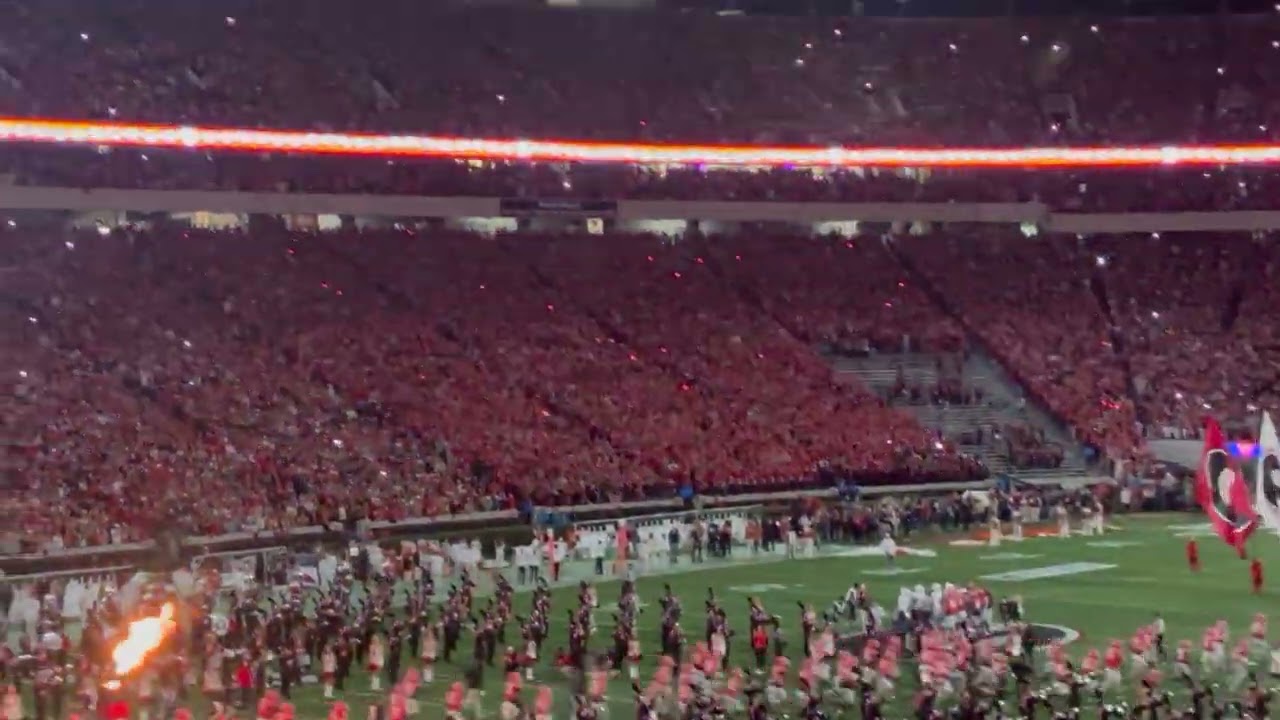 Georgia Bulldogs Entrance