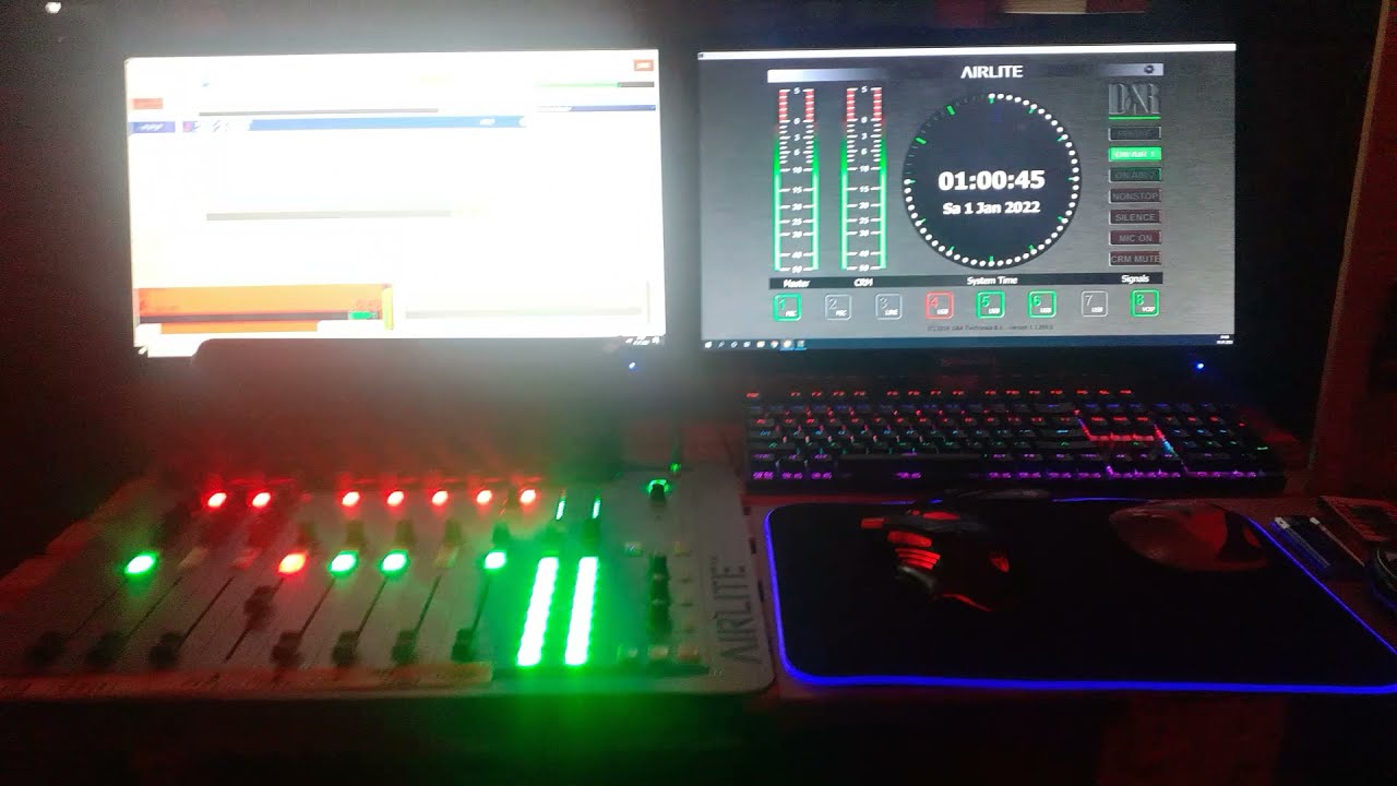 Das neue Studio. Mischpult D&R Airlite mit Mairlist