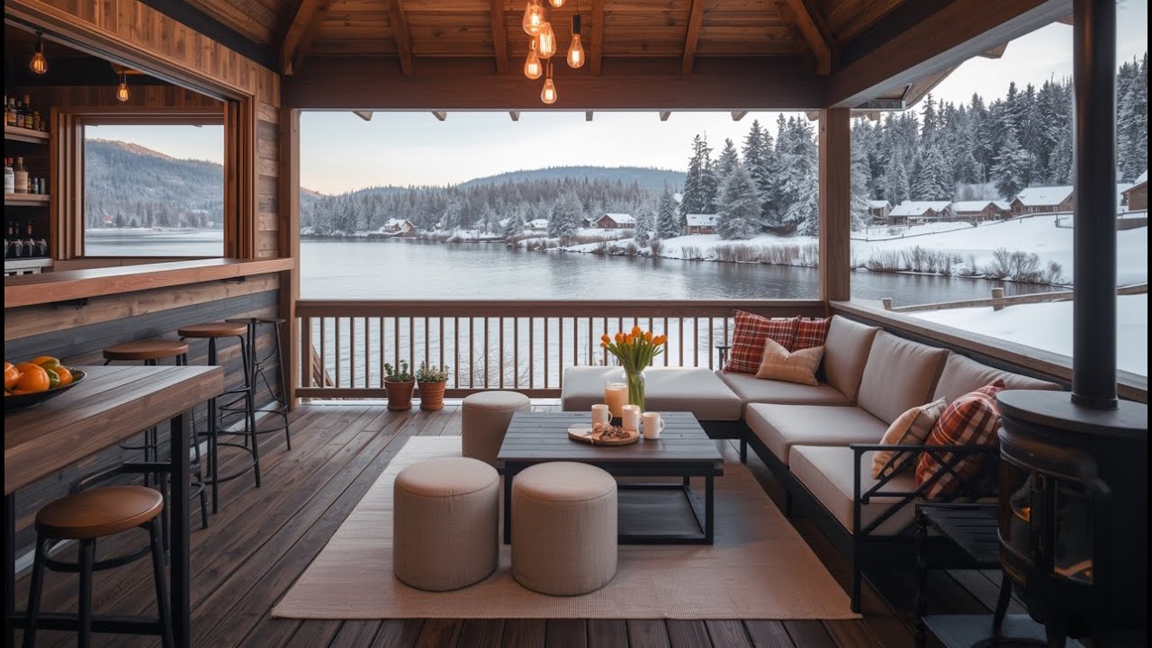 Snow & Smooth Jazz Music for Deep Work, Study & Focus Gentle & Golden