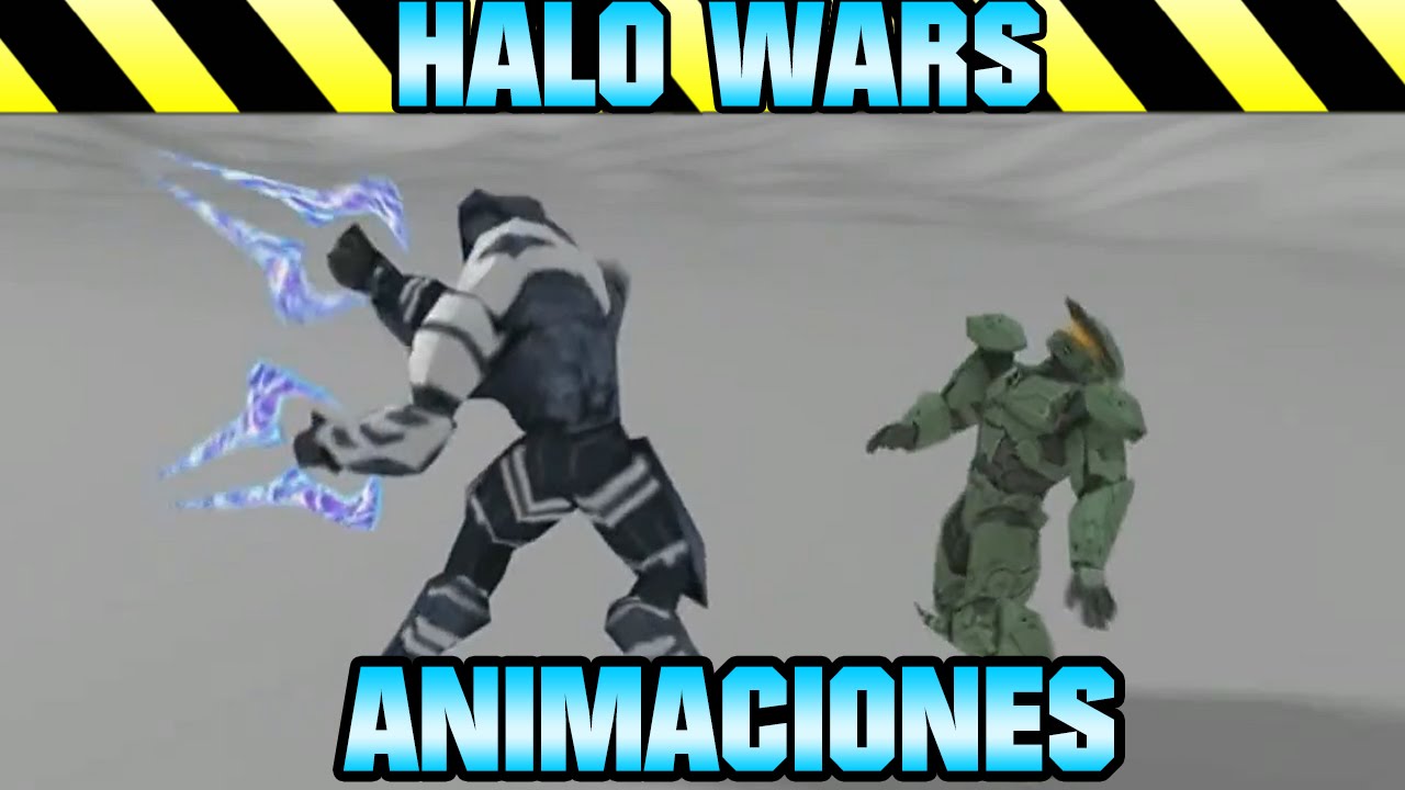 Halo Wars Animaciones de los Personajes