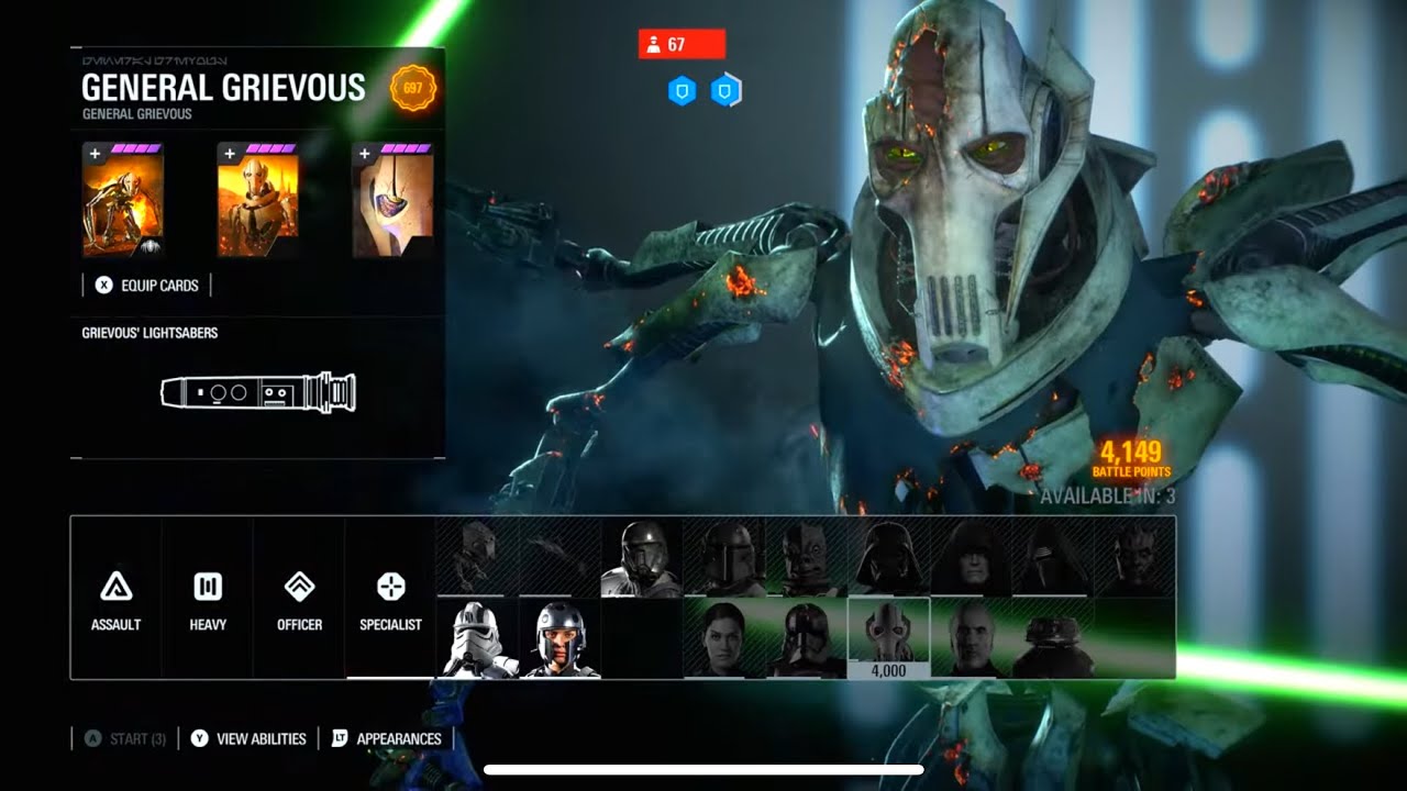 109 General Grievous Killstreak/Gameplay (Endor) - STAR WARS BATTLEFRONT 2