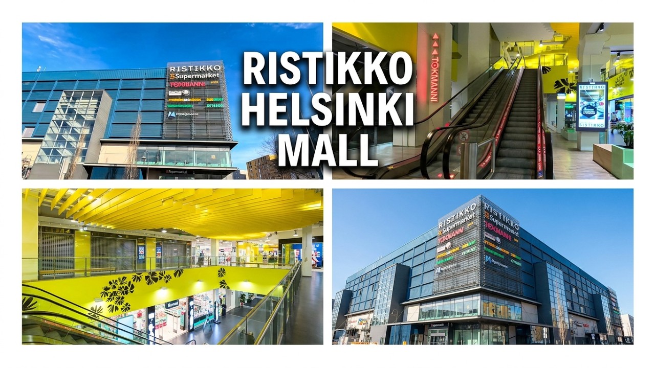 RISTIKKO Shopping Center, Konala, Helsinki, Finland
