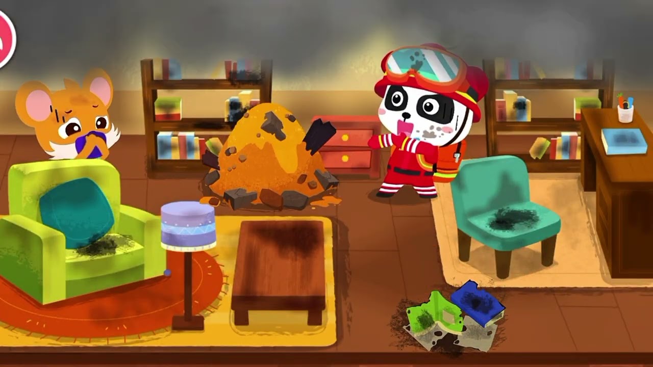 Fire Brigadier 🔥👷‍♀️ Team|| Rescued Home 🏡 || Fire Brigadier Team || #kidsvideo #kids #kidsgames 