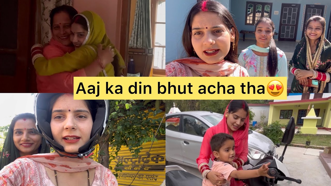 Shadi ke baad pehli baar mayeke me😍