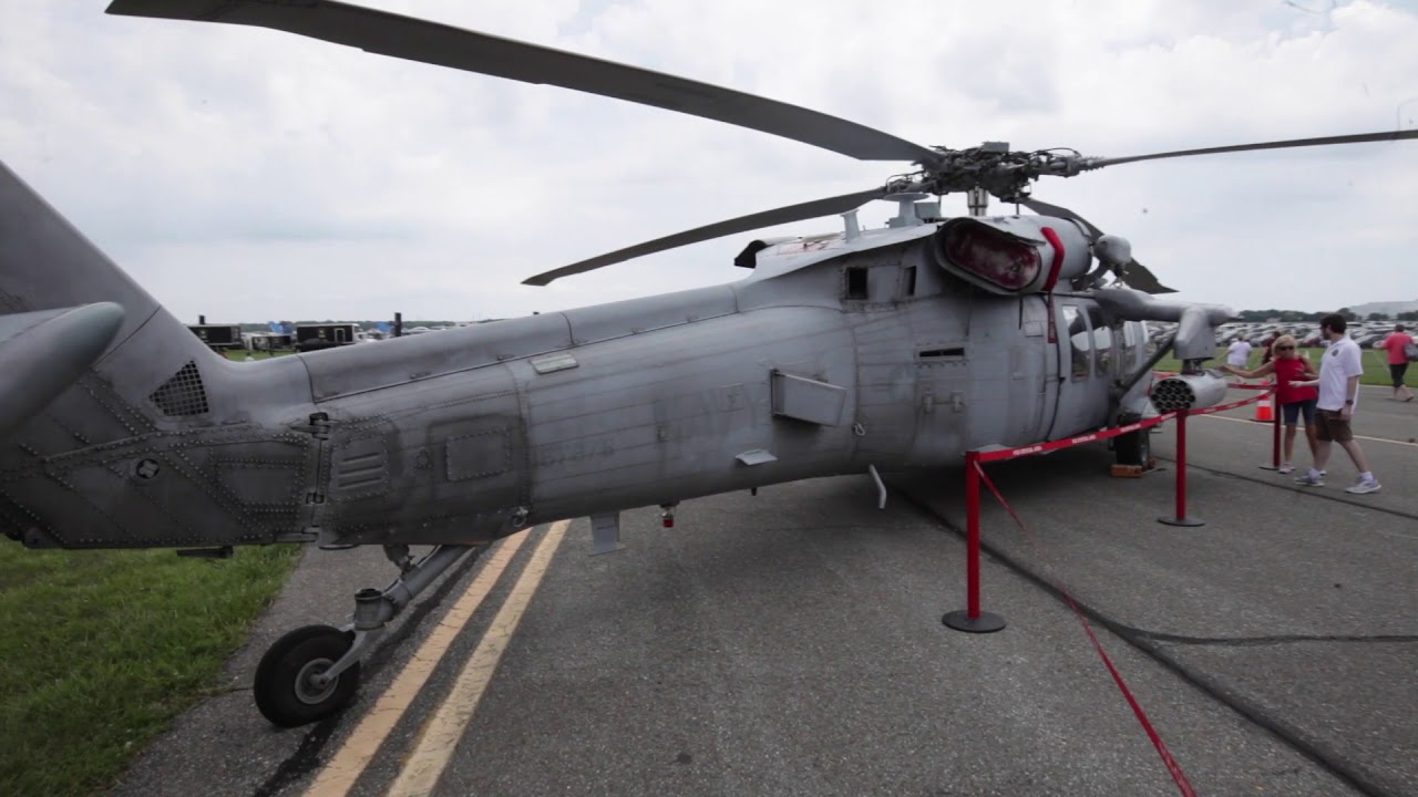 MH-60 Seahawk walkaround at Naval Air Station Patuxent River Air Expo 2018