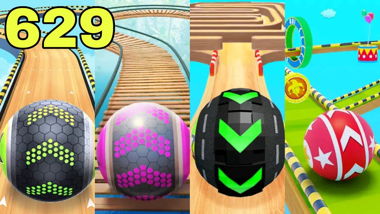 Going Balls - SpeedRun Challenge VS Action Balls, Rolling Balls, Circus Ball Run Walkthrough 629