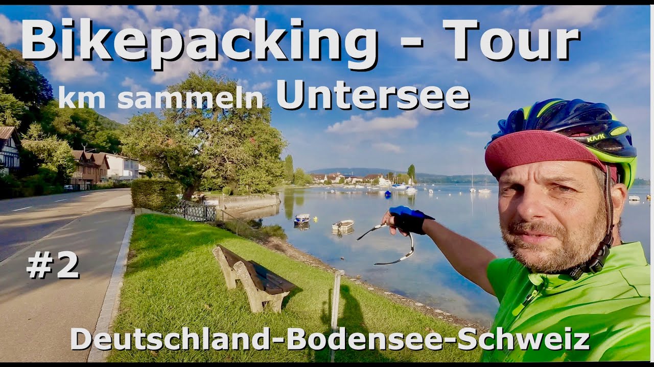 Bikepacking Tour Untersee, Bodensee,  Schweiz,  Stein am Rhein und Radolfzell auf dem Bodenseeradweg