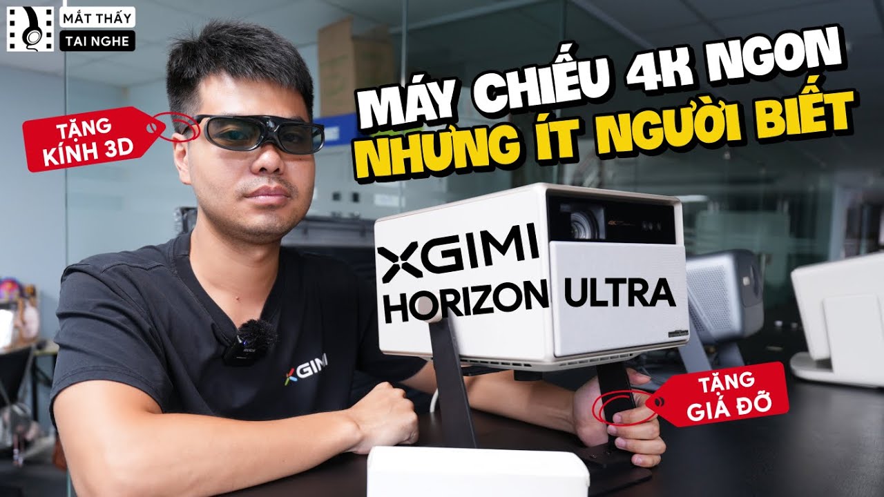 Một con máy chiếu 4K thực sự ngon và rẻ trong 2025 mà ít được quảng cáo/ Xgimi Horizon Ultra 4K