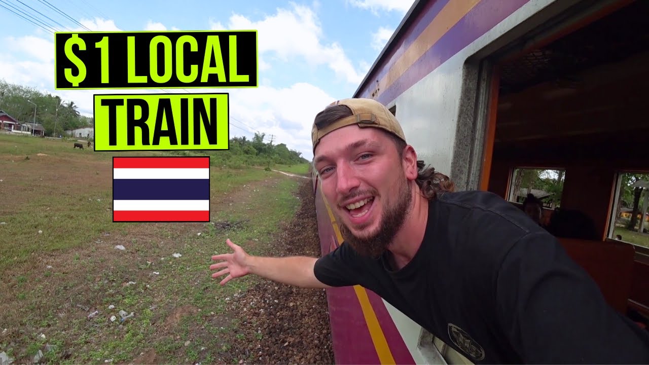$1 Third Class Train Into Thailand's Deep South 🇹🇭