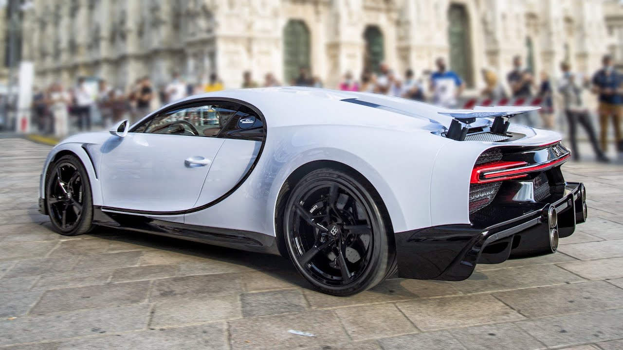 NEW 2022 Bugatti Chiron SUPER SPORT & Chiron PUR SPORT | Cold Start Up Sounds & Loading Into a Truck