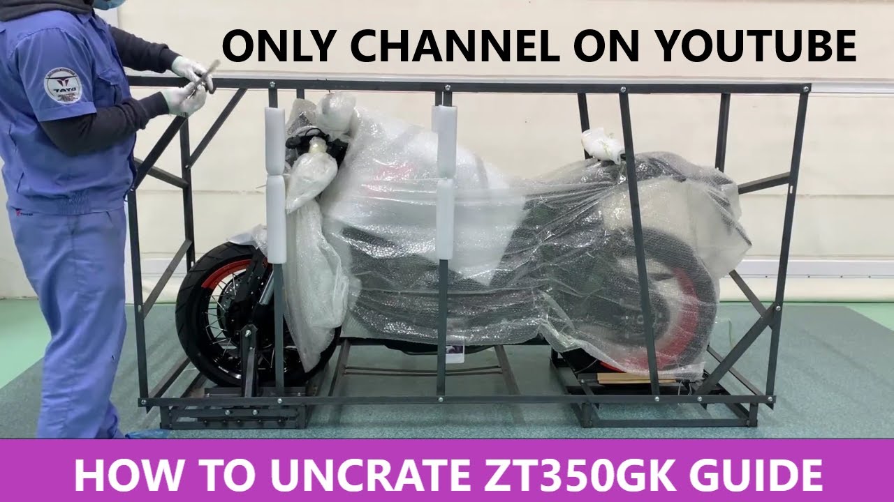 NEW ZONTES ZT350 GK UNLOADING GUIDE