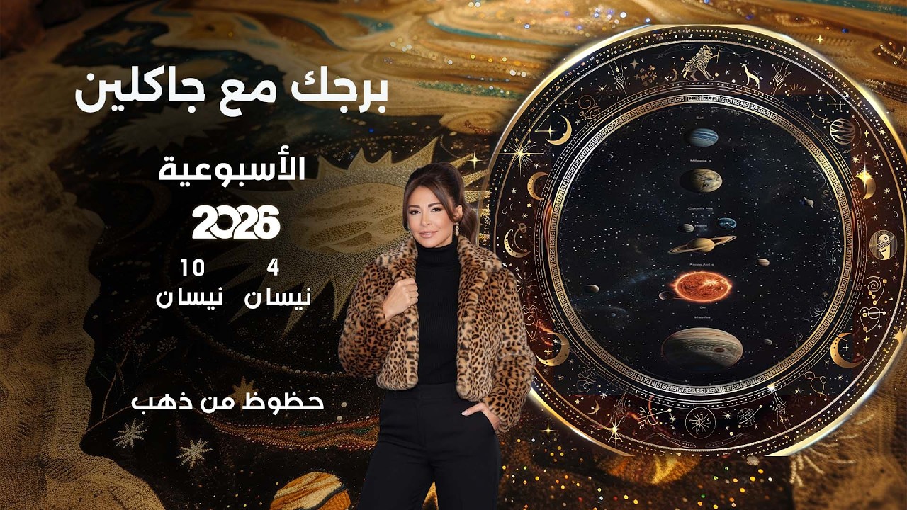 اسرار الفلك مع جاكلين عقيقي | من ٤ الى ١٠ نيسان  ٢٠٢٦