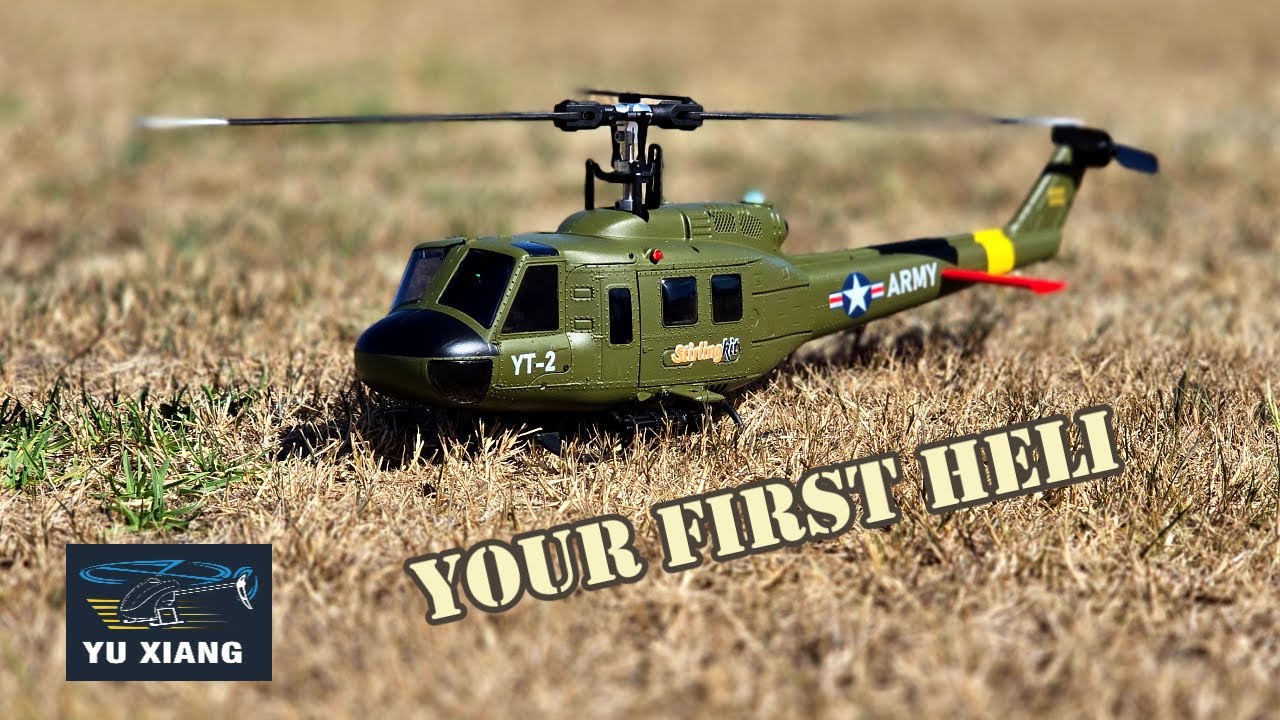 The Perfect Beginner Helicopter! YU XIANG UH1-D Huey Helicopter RTF (StirringKit)