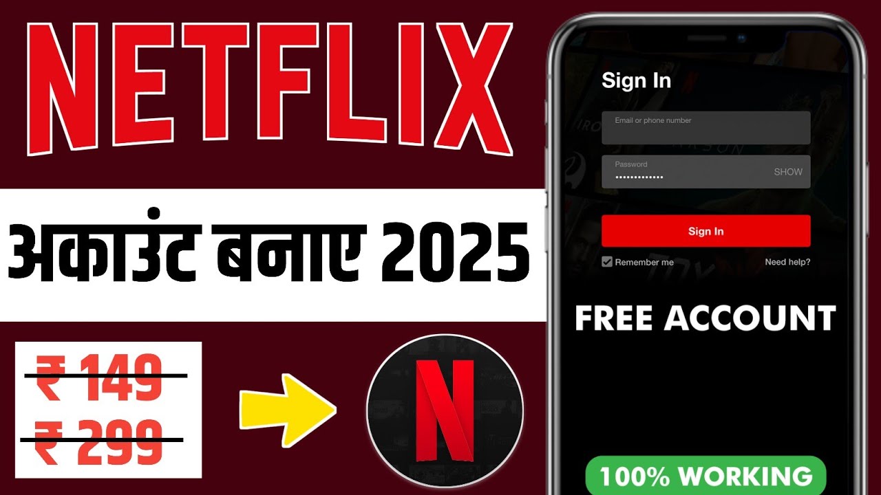 netflix account kaise banaye 2025 | how to create new netflix account | Netflix par Id kaise banaye
