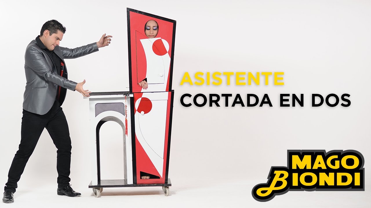 Asistente cortada en dos - Mago Biondi