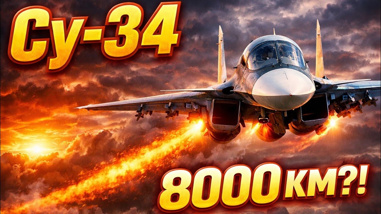 Су-34 &mdash; &laquo;межконтинентальный&raquo; бомбардировщик?!