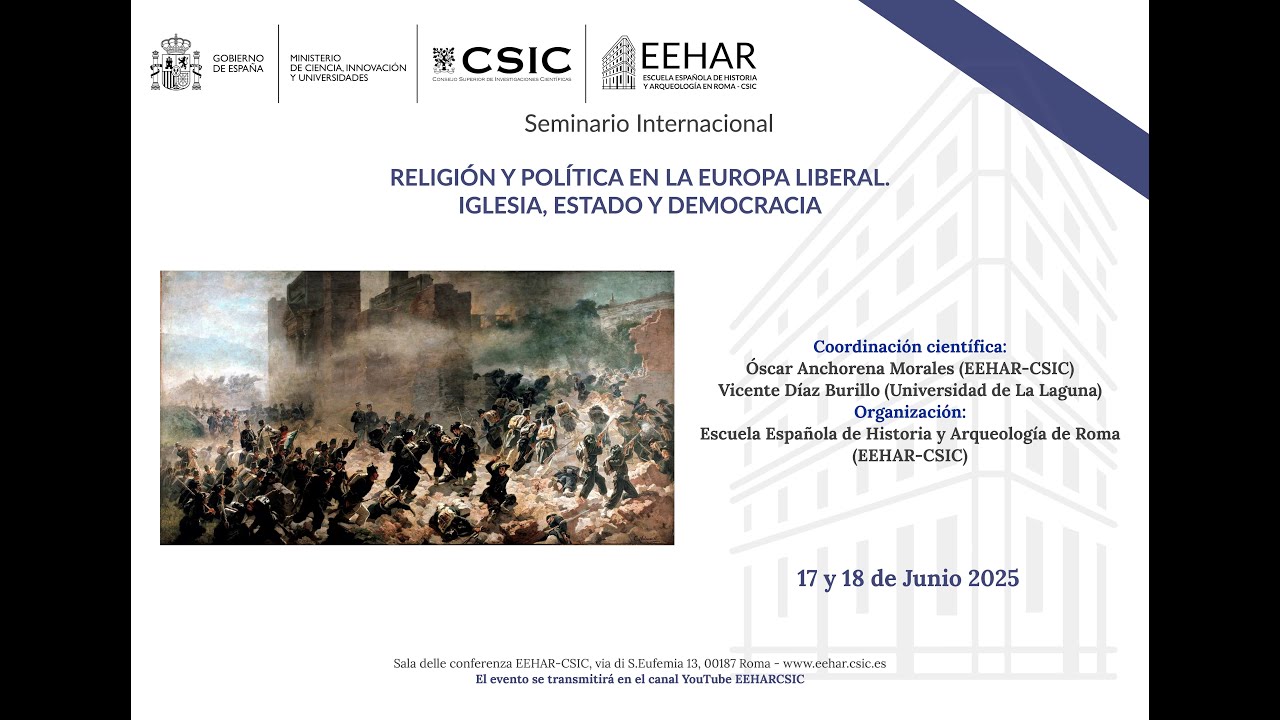 RELIGIÓN Y POLÍTICA EN LA EUROPA LIBERAL. IGLESIA, ESTADO Y DEMOCRACIA