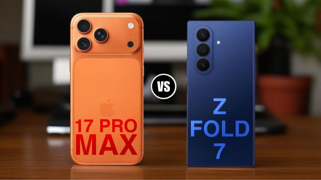 iPhone 17 Pro Max vs Samsung Galaxy Z Fold 7