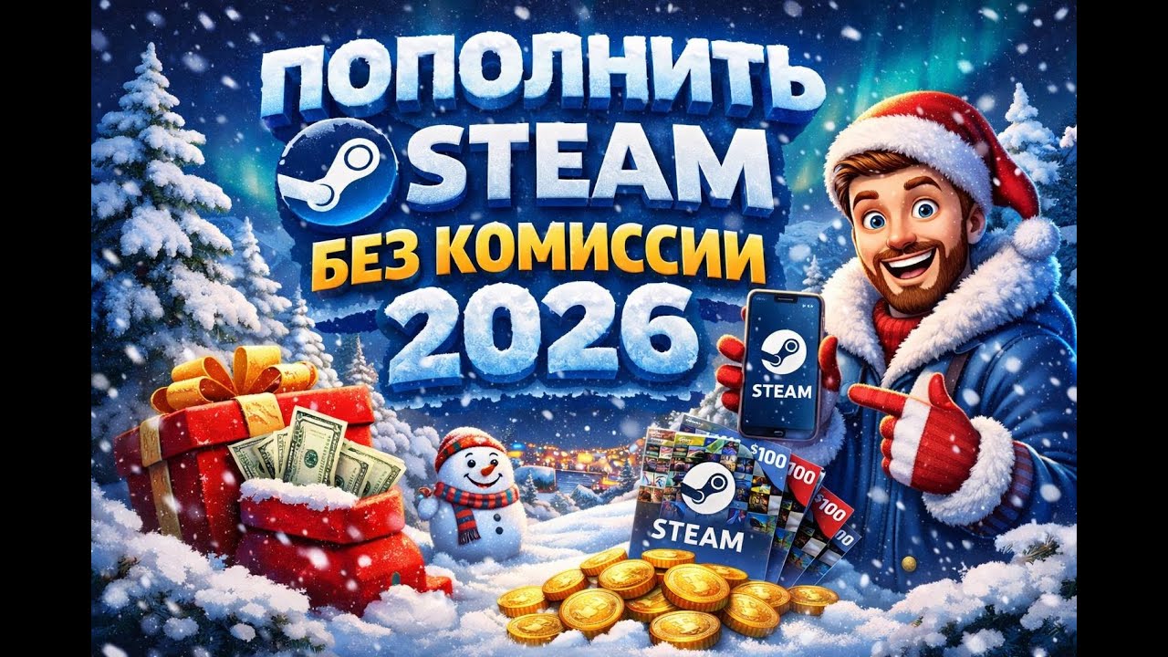 КАК ПОПОЛНИТЬ СТИМ БЕЗ КОМИСИИ?! Пополнение из стран СНГ