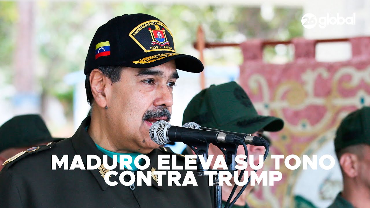 🇻🇪 VENEZUELA | Maduro eleva su tono contra Trump y exhibe su fuerza militar y recursos #26Global