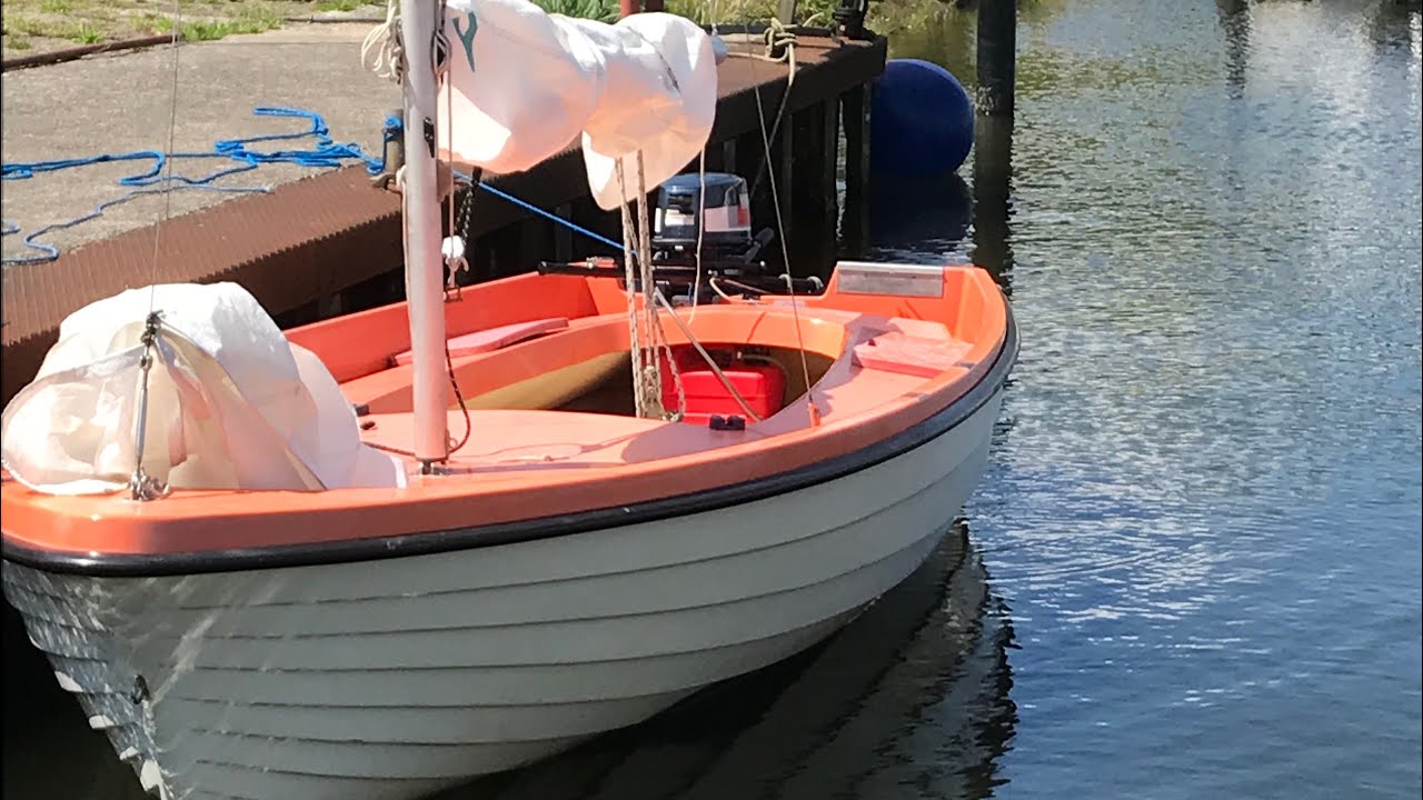 Jollenwandern mit einer Rügenjolle auf der Schlei