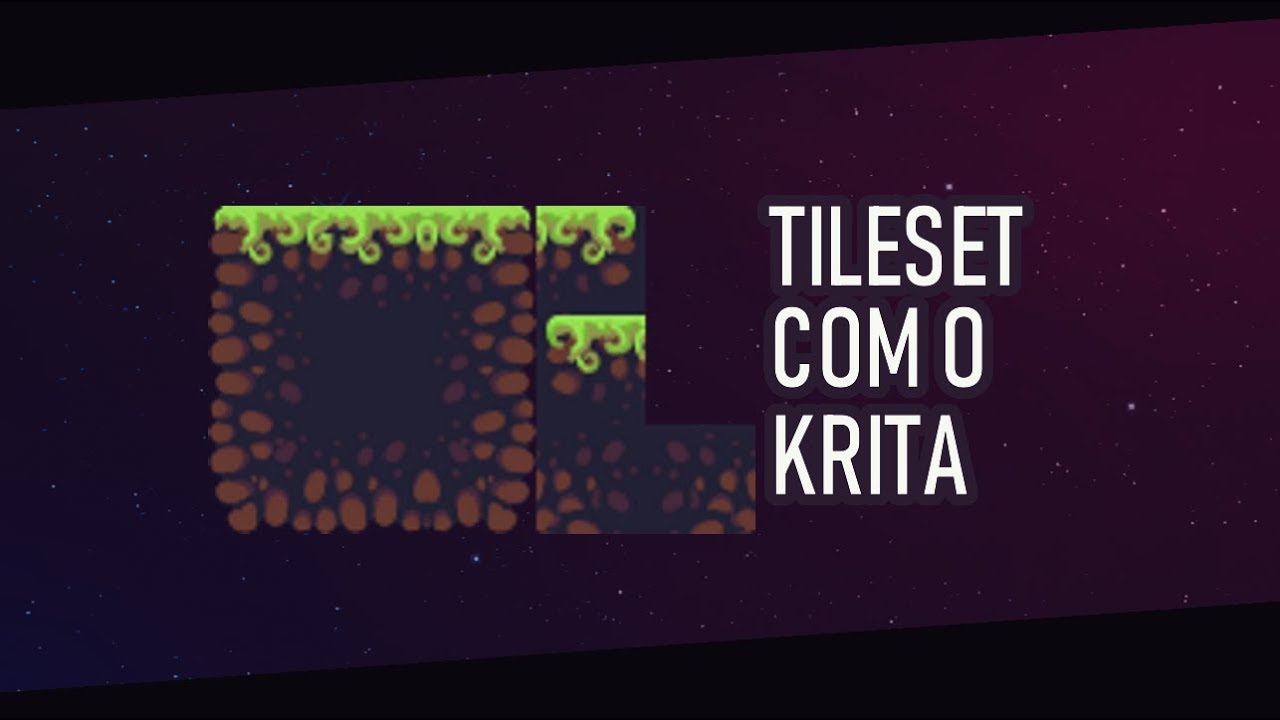 Criando um TILESET com o Krita