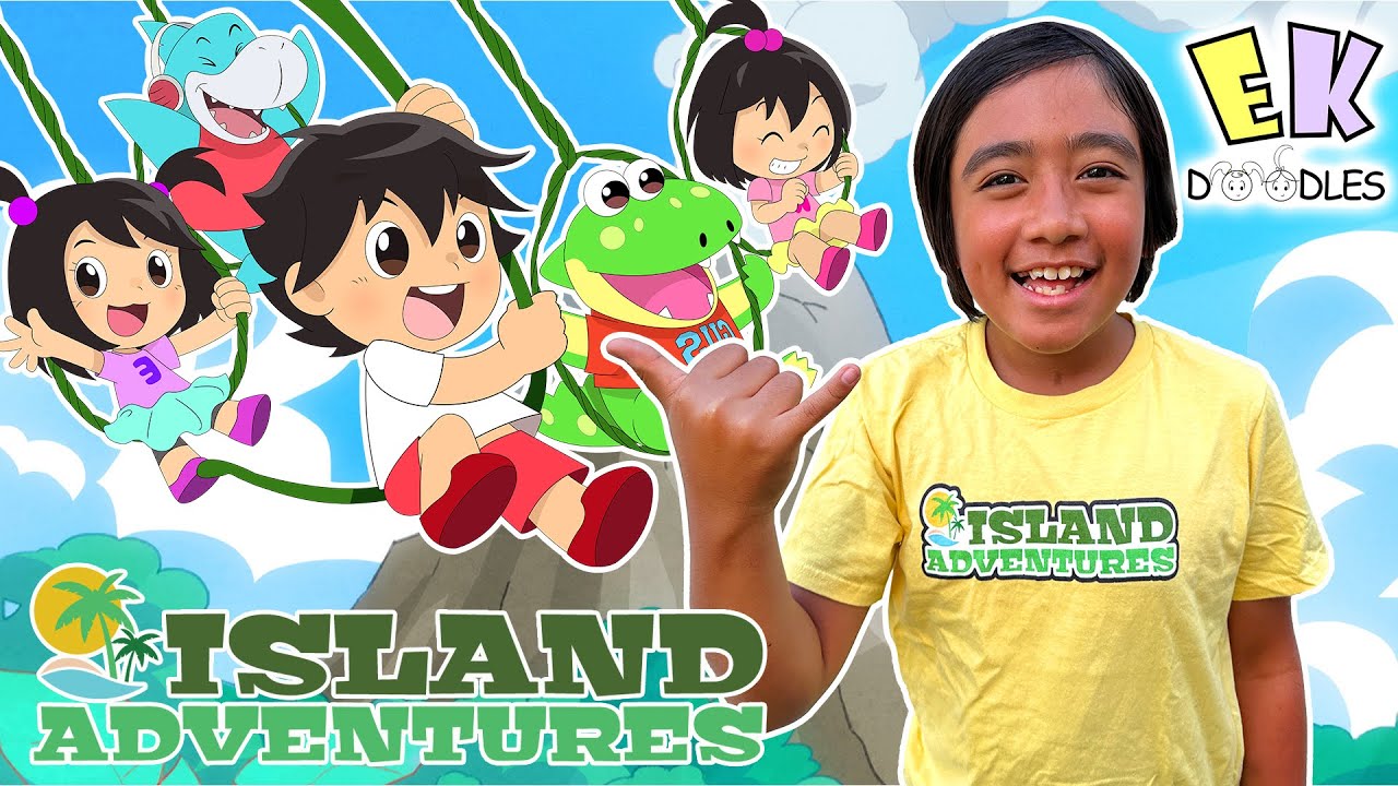 Ryan&rsquo;s World Island Adventure FULL ANIMATION