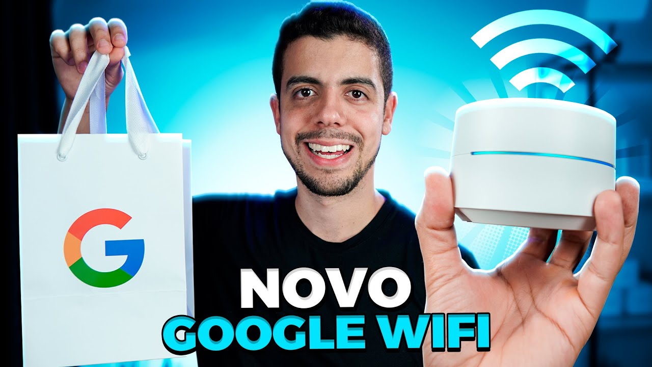CHEGOU O NOVO GOOGLE WIFI! Roteador Mesh mais vendido nos EUA!