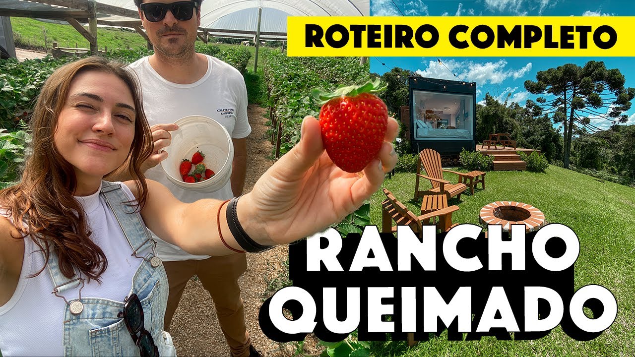 RANCHO QUEIMADO SC: O QUE FAZER, POUSADA, MIRANTES e DICAS | Conheça Capital Catarinense do MORANGO