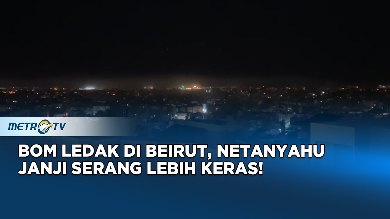 Bom Meledak di Beirut, Netanyahu Janji Serang Lebanon Dengan Kekuatan Lebih Besar!