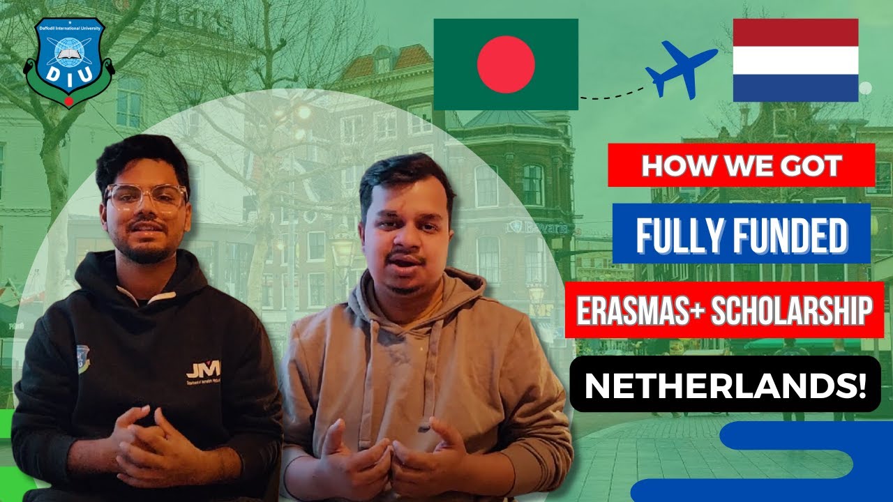 DIU Erasmus+ scholarship: How our Students got fully funded Erasmus+ scholarship in Netherlands