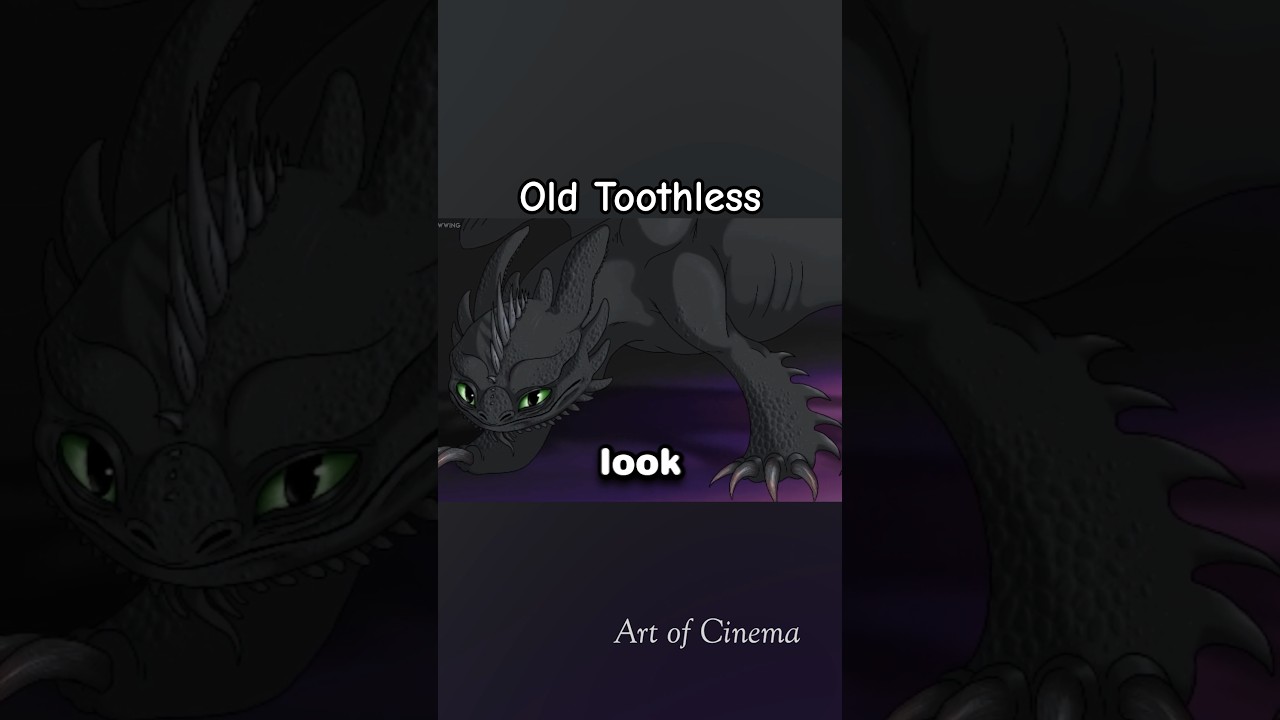 How Long Did Toothless Live? @Silverwillowwing #httyd #howtotrainyourdragon #dreamworks #animation