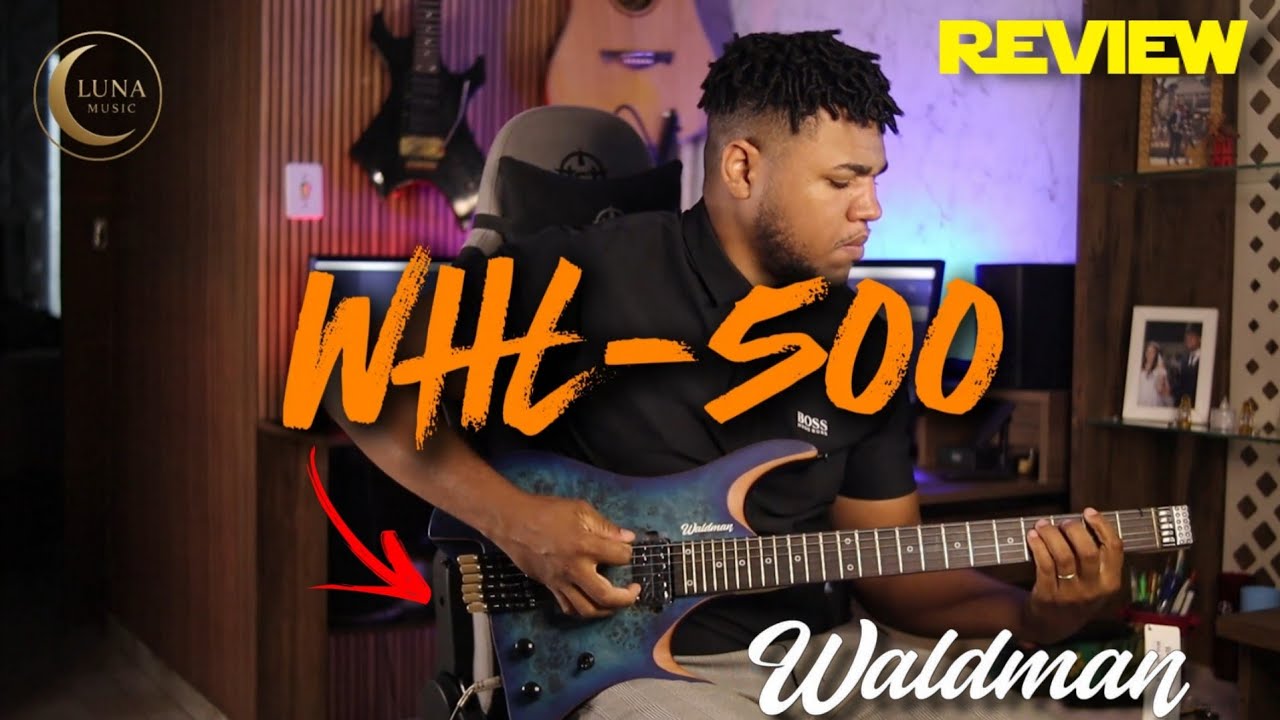 “WALDMAN WHL-500: A guitarra barata que me SURPREENDEU no som! 🎸🎧🔥