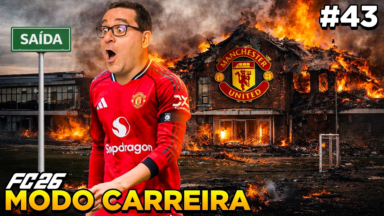 O UNITED É UMA CASA A ARDER - #43 EAFC 26 MODO CARREIRA