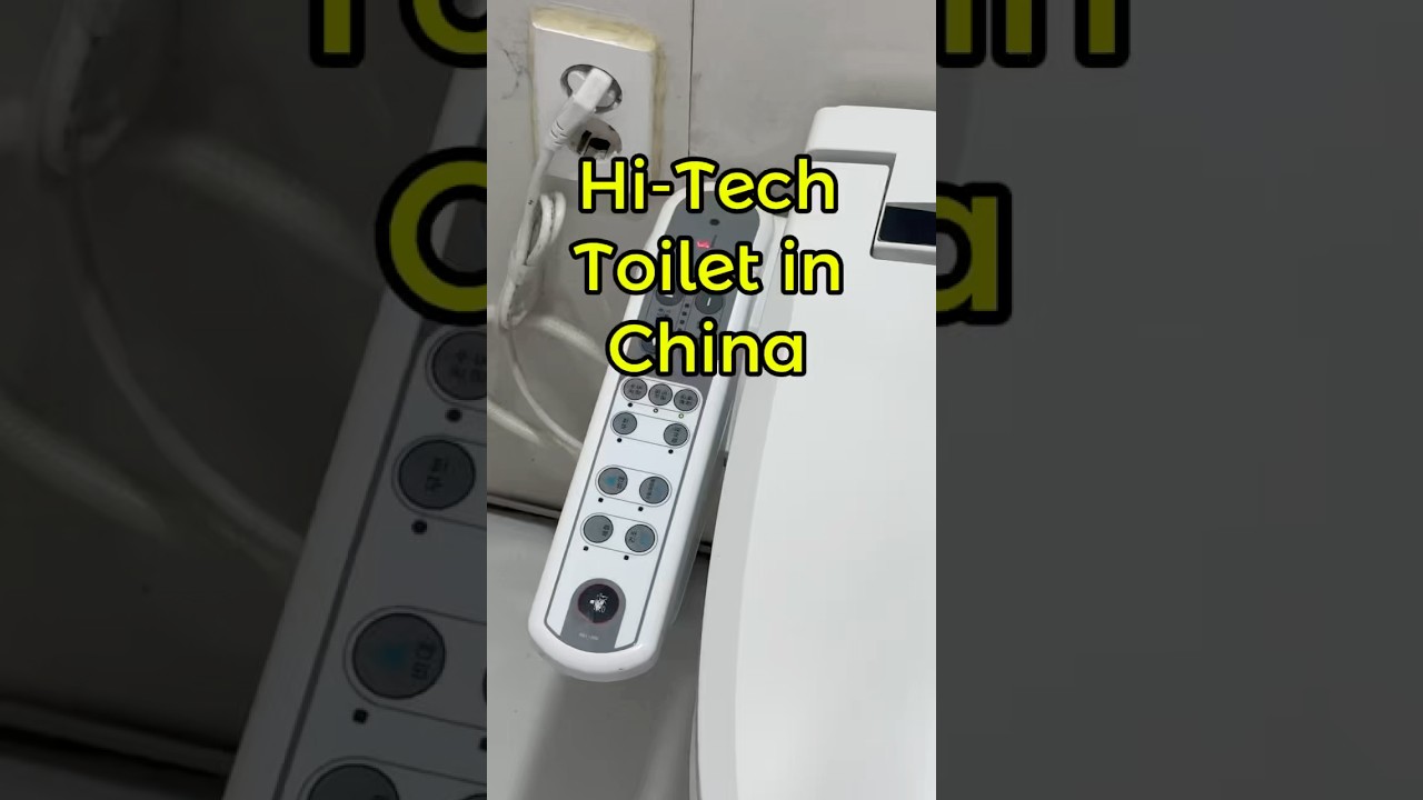 Hi-Tech Toilet in China 