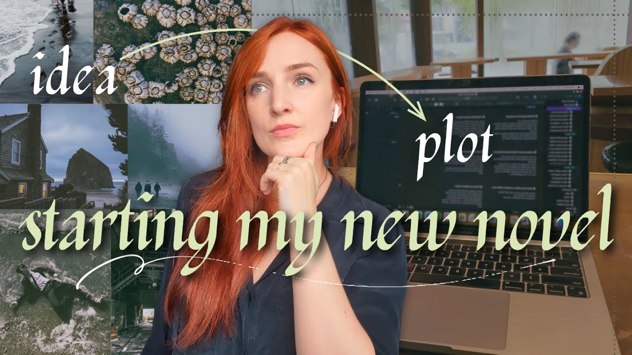 write a new book with me | finding inspiration & plotting a seaside horror novel | writing Q&A