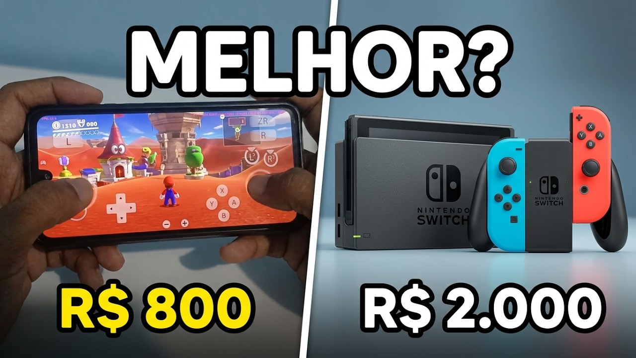 CELULARES SÃO MELHORES QUE CONSOLES PORTÁTEIS ?