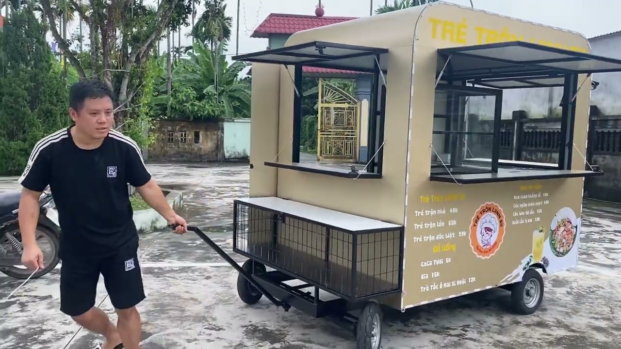 Kiot kéo bán hàng lưu động, xe kiot bán hàng 0919.545.460