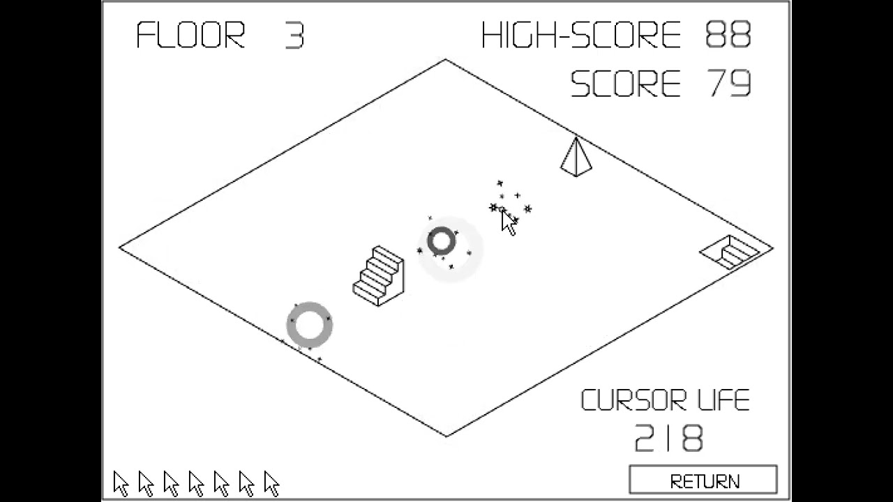 [TAS] Flash Cursor*10 by A Sickly Silver Moon in 01:40.13