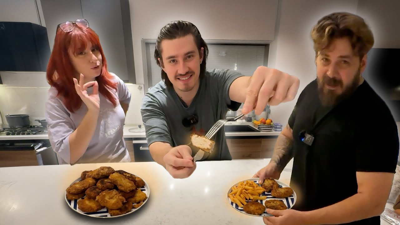 Nugget ve Soslu Makarna Yaptık! | w/@Elraenn, @luthhientv
