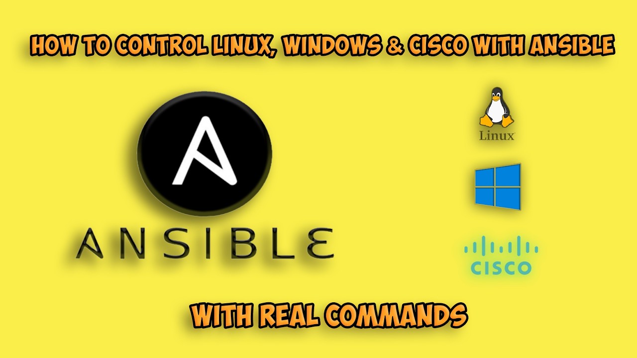 Ansible Automation: Linux, Windows & Cisco in 10 Minutes
