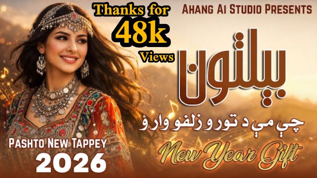 BELTOON - New Year Gift 2026 | Pashto New Tappey | چې مې د تورو زلفو وار ؤ | Ahang Pashto tappy tv