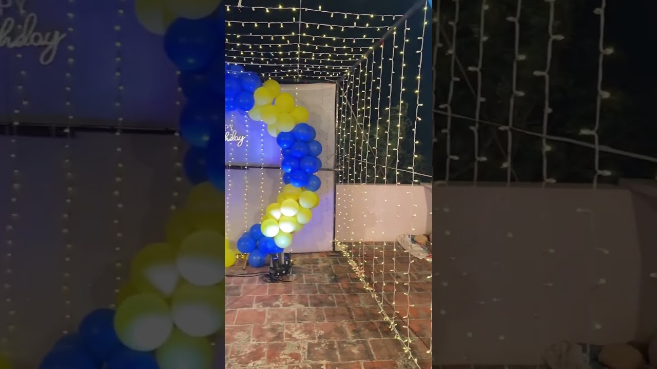 birthday party decorations outdoor #balloon #decoration #baby #decoration #shorts
