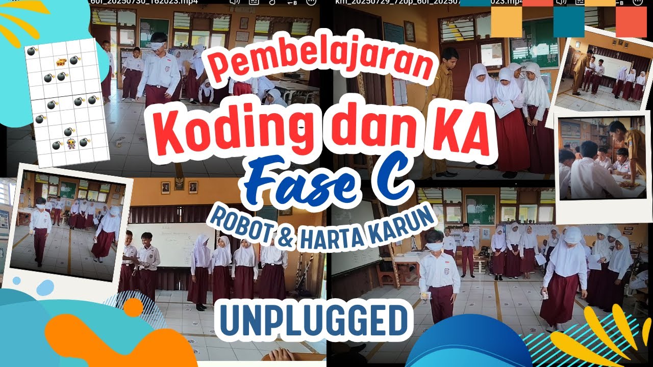 PEMBELAJARAN KODING DAN KECERDASAN ARTIFISIAL DI SD : Berfikir Komputasional (Algoritma): Unplugged