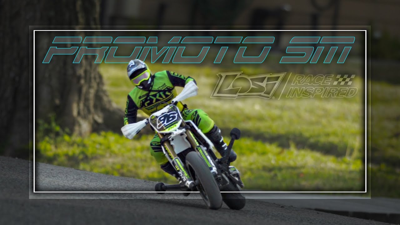 Losi Promoto SM | Sliding Slow Motion | 4K