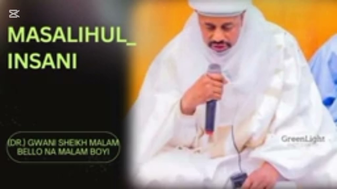 MASALIHUL INSANI KARATU NA 7 || SHEIKH MALAM BELLO NA MAL BOYI